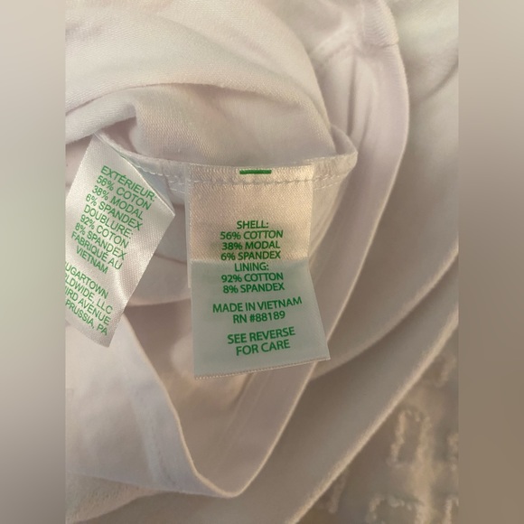 WHITE TIERED SKORT - Picture 5 of 5